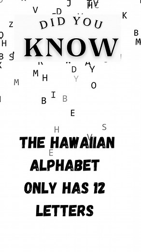 Don't Miss This: Exploring the Hawaiian Alphabet