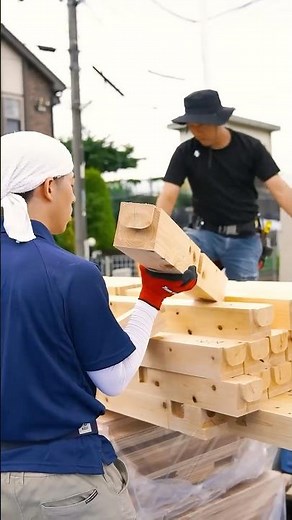 『土台敷きの一日』国産ヒノキの土台の下に、手作業で気密パッキンを敷いていきます。高気密高断熱の家づくりでは大切な工程の一つです。#家づくり #大工 #土台敷き #自然素材の家 #高性能住宅 #工務店