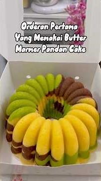 Orderan Marmer Pandan Cake mix Butter Wijsman