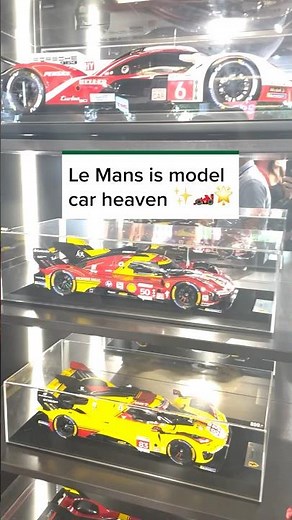Model car heaven - at Le Mans 24 Hours #modelcars #scalemodel #lemans24