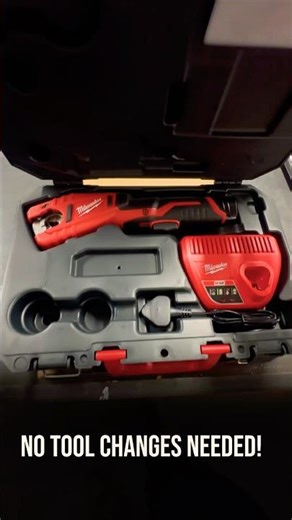 Cutting Copper in Seconds… Milwaukee M12 Pipe Cutter