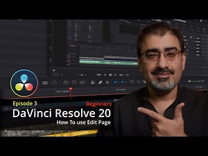 Edit Page in DaVinci Resolve 20 — The Complete Beginner’s Guide