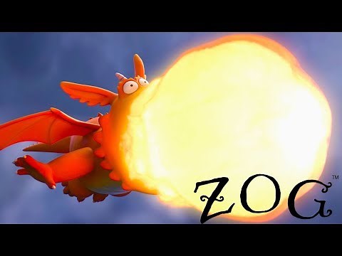 Watch Zog! | Zog Burns His Wing | Dragon Lessons | Zog Movie