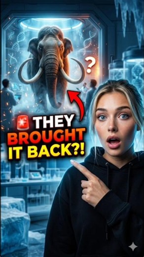 🦣 Scientists Are Bringing Mammoths Back?!