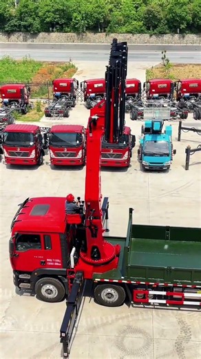 Powerful Truck Mounted Crane in Action 🚛💪 | Amazing Heavy Equipment & Boom Truck Operations