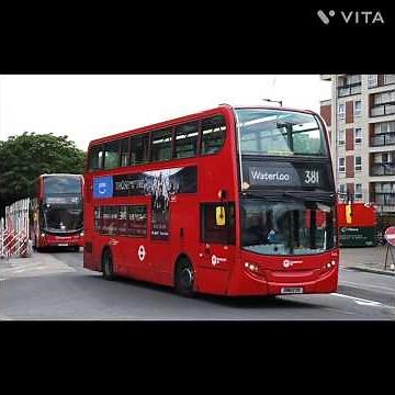 Every bus route that meets up with 381#waterloo #peckham #surreyquays#southlondon #london