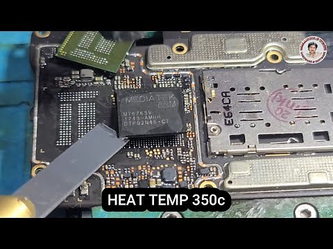 Mtk Cpu & eMMC Reballing And Installation