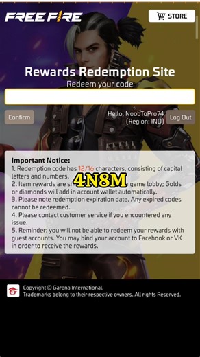 FF REDEEM CODE TODAY | Free Fire Redeem Code 5 April 2026 | Free Rewards & Diamonds #shorts
