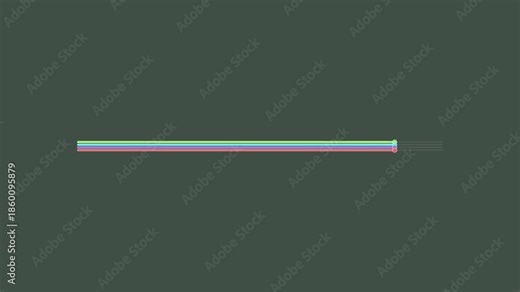 Progressbar animation for video content in 4k providing a visual indicator of time and progress during playback in a straightforward manner