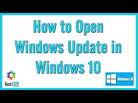 How to Open Windows Update in Windows 10