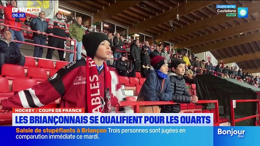 13K views · 128 reactions | Les Diables Rouges de Briançon se sont qualifiés pour les quarts de finale de la coupe de France en battant 4-1 Anglet à domicile | BFM DICI | Facebook
