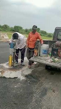 how to use core cutter machine.