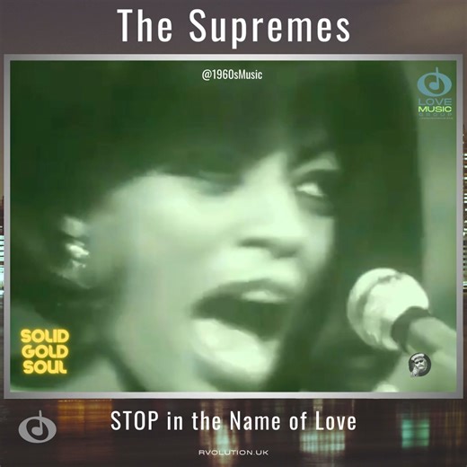 70K views · 4.3K reactions | The Supremes - Stop! In the Name of Love 1965 . A massive hit written and produced by Motown's main production team Holland–Dozier–Holland | 1960s Music | Facebook