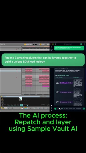 Is this AI slop? A sample manager with a natural language interface.