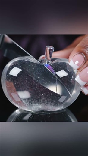 Manzana Cristal #asmr