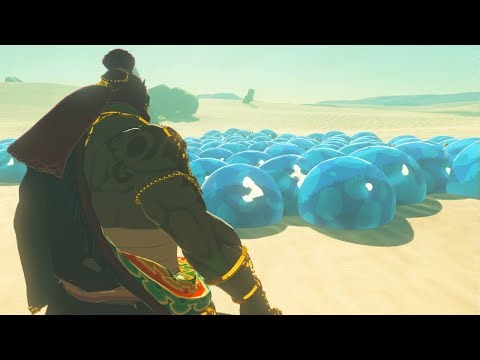 How Many Chuchus does it take to defeat Ganondorf? - TOTK Mod Showcase