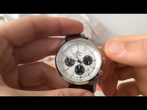 How to set date correctly - Casio Edifice