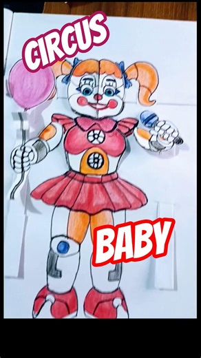 FNAF Circus Baby #art #drawing #fnaf #circusbabyfnaf