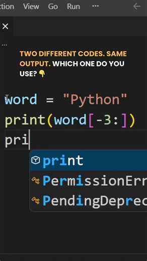 Two Ways to Get Last Characters in Python 🤯