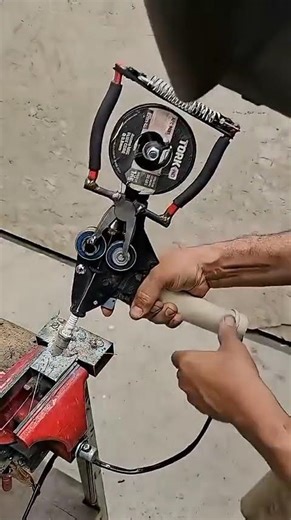 Genius Homemade Welding Tool