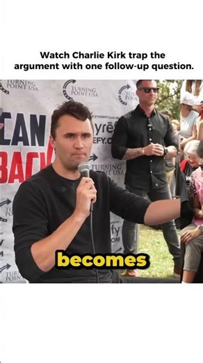 Charlie Kirk exposes the “baby at birth” argument in seconds.