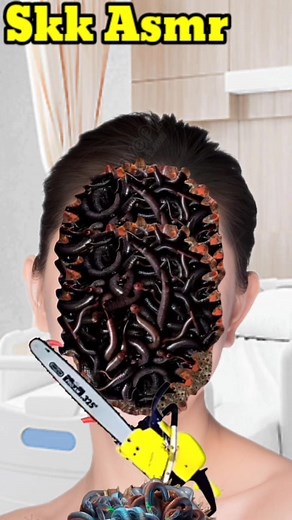 Girls makeup animation 2d Asmr relaxation 2d Asmr video 2d face | Skk Asmr