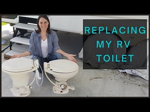 How To Install RV Toilet - EASY | Dometic Model 310 | DIY