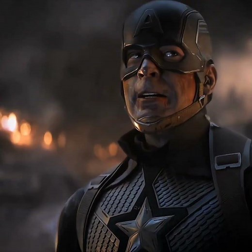 captain America 💯. #short #video.. safari song x slow motion shayari mix edit avenger endgame movie