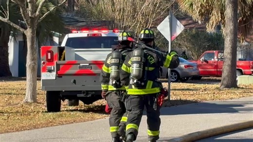NEW TODAY: Crews respond to house fire in Myrtle Beach | WMBF News