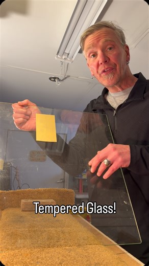 Fearless DIY Music on Instagram: "Why you need tempered glass on your workbench!"