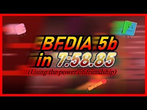 BFDIA 5b - The ACTUAL Final Minute Barrier!: Segmented Any% Speedrun in 7:58.85