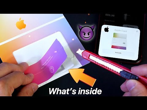What’s inside Apple Card packaging ?