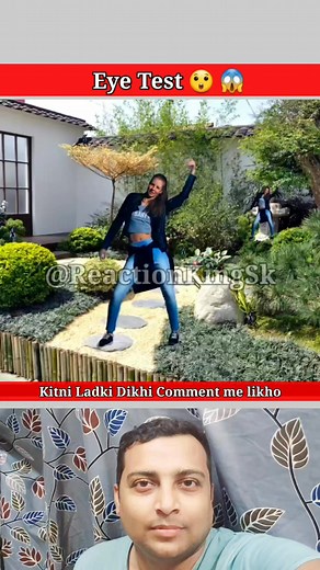 216K views · 407 reactions | Eye Test Challenge  #reels | Reaction King SK | Facebook