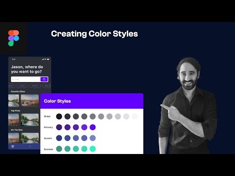Figma Tutorial - Color Styles For Your Design System