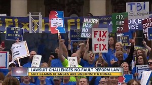 4.4K views · 14 reactions | Crash victims and a brain-injury rehabilitation facility challenged Michigan’s new auto insurance law Thursday, contending that pending limits on reimbursement rates for nursing and other care violate their constitutional rights. Getting Around Metro Detroit https://bit.ly/2OlmH2o | WXYZ-TV Channel 7 | Facebook