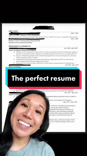 #stitch with @jackiecaves the perfect ATS-friendly resume to land your dream job 💡 // shoutout to Jackie for great recruiting info 🙌 #resumetips