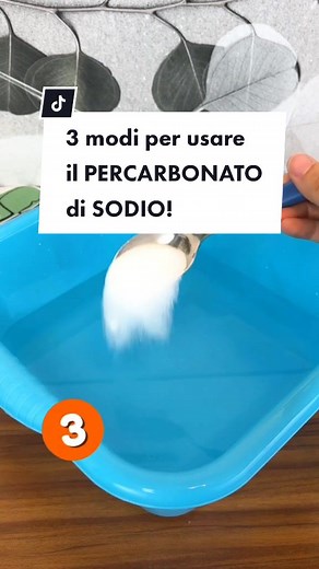 Come usare il percarbonato: 3 trucchi infallibili