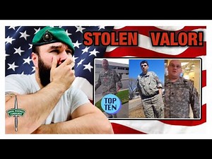 Top 10 Stolen Valor Moments (Royal Marine Reacts)