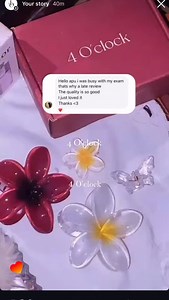 1.8K views · 17 reactions | Customer review ✨ | 4 O'clock | Facebook