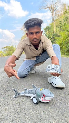 My new toy RC SHARK unboxing & testing 🐠💥