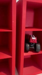 Monstertruck Spielzeugauto Regal: Personalisiertes Buchstaben-Wanddekor - Etsy.de