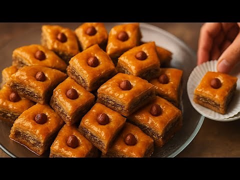 Baklawa Maison Facile | Recette Traditionnelle avec Amandes et Eau de Fleur d'Oranger