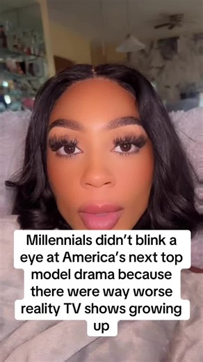 I honestly did not see an issue with America’s next top model because I grew up with TV shows that were showing way worse but I digress #America’sNextTopModel #RealityTV #Millennial