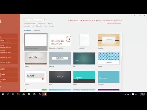 Como instalar una plantilla power point 2010, 2013, 2016