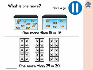 Y1 - Week 8 - Alternative Lesson 1 - One more one less
