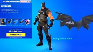 How to get the Batman Zero skin in Fortnite