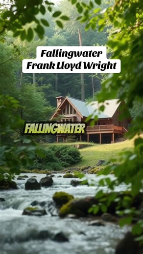 Fallingwater : Frank Lloyd Wright Fallingwater, Frank Lloyd Wright, organic architecture, modernism, iconic houses, American architecture, design history, nature inspired design, architectural innovation, historic landmarks. #architecture #design #history #modernism #Fallingwater
