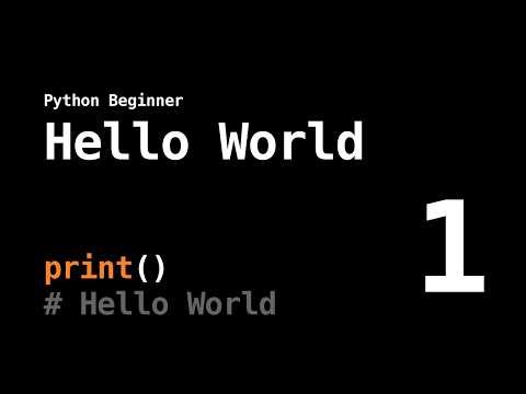 1 - Hello World (Python)
