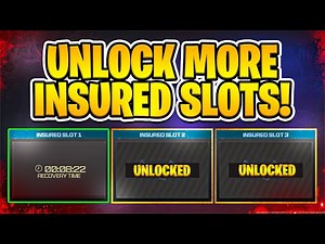 How To UNLOCK EXTRA INSURED WEAPON SLOTS MW3 Zombies!