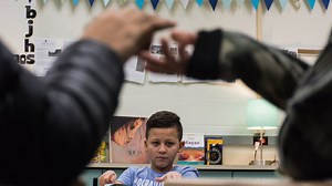 Boy separated from his mom at the border faces his first Christmas without her